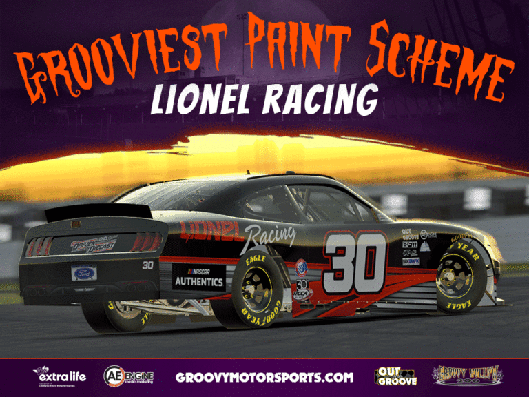 Read more about the article Lionel Racing wins the Groovy Hollow 200 Paint Scheme Contest